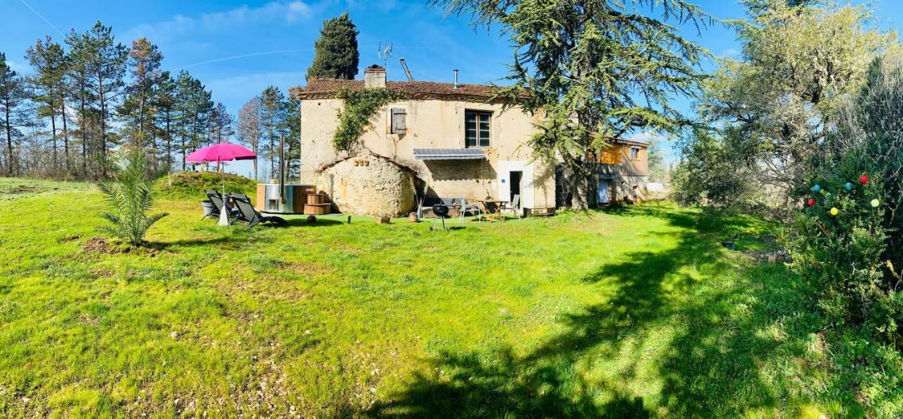 Gite De Charme Bain Nordique & Vieilles Pierre Classe 3 Etoiles Le Prestadou Arcambal ภายนอก รูปภาพ
