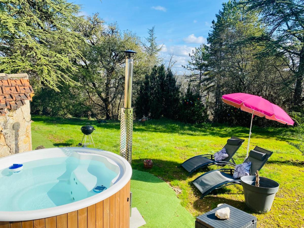 Gite De Charme Bain Nordique & Vieilles Pierre Classe 3 Etoiles Le Prestadou Arcambal ภายนอก รูปภาพ