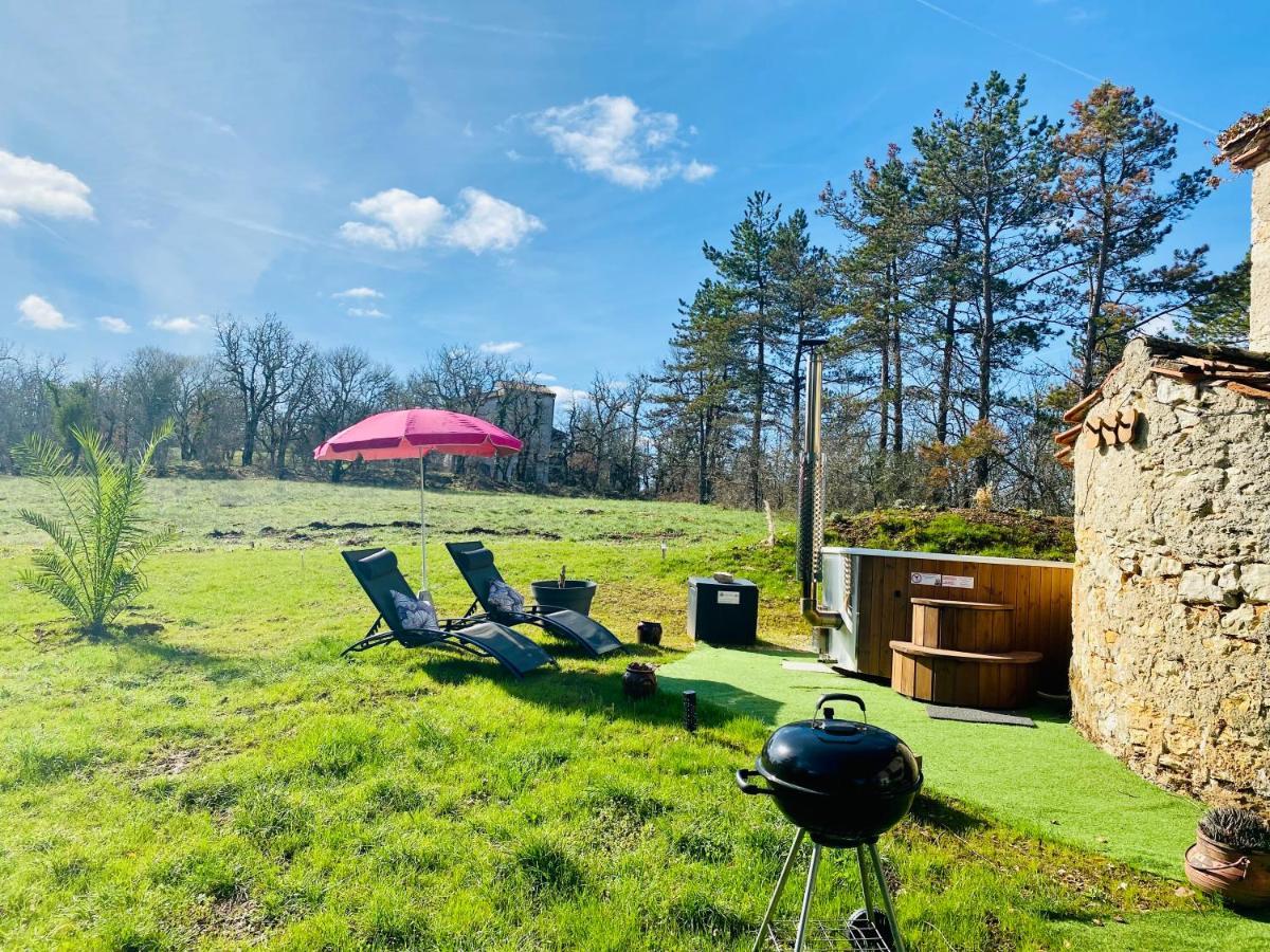Gite De Charme Bain Nordique & Vieilles Pierre Classe 3 Etoiles Le Prestadou Arcambal ภายนอก รูปภาพ